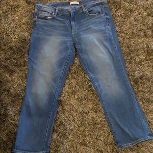 Loft crop jeans